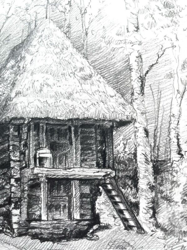 Traditional house from Astra Museum