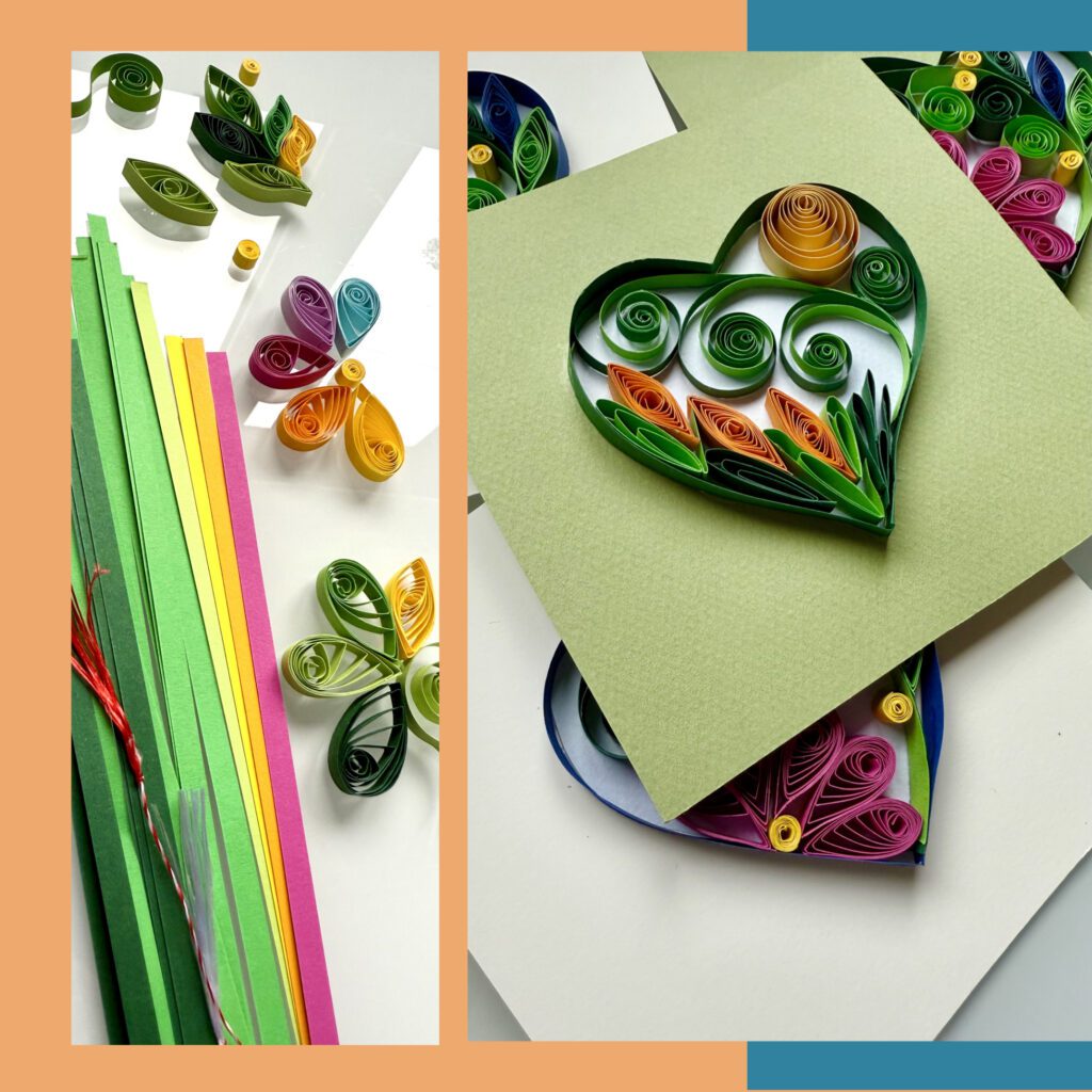 atelier de creație pentru copii, quilling - arta de modela hârtia