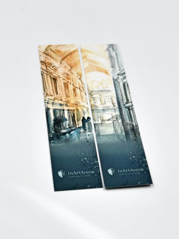 Hand-Illustrated Bookmark: Macca-Villacrosse Passage, souvenir