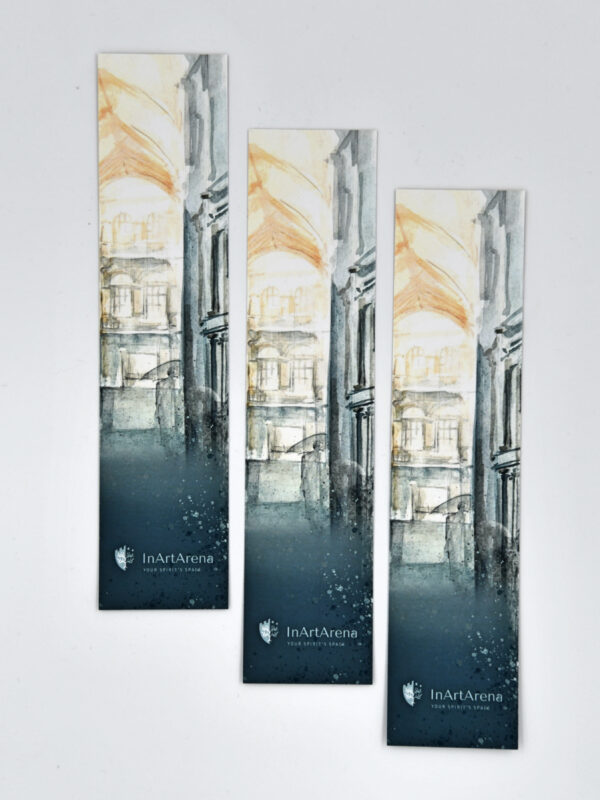 Hand-Illustrated Bookmark: Macca-Villacrosse Passage, souvenir