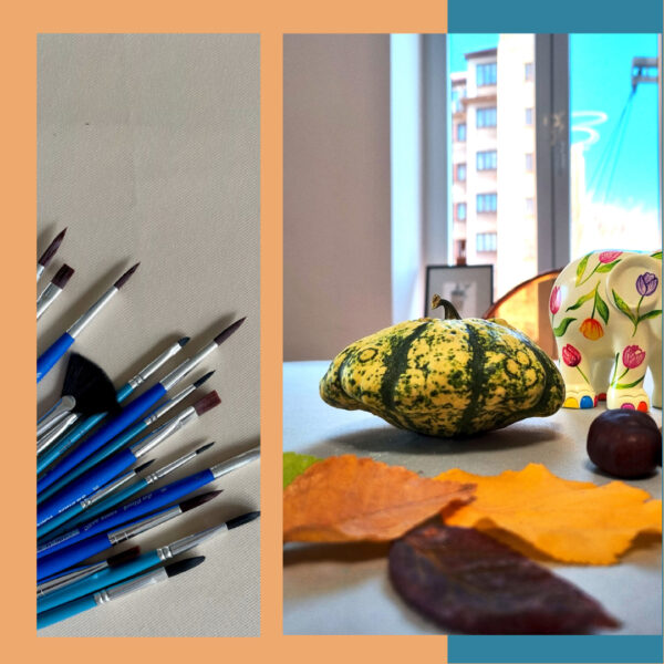 Toamna prin ochi de copil: frunze, vise și culori