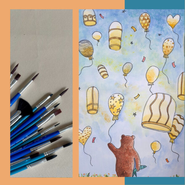 The Colors of Unification: Collages and Heartfelt Drawn Stories