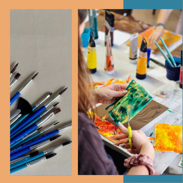 The Colors of Unification: Collages and Heartfelt Drawn Stories